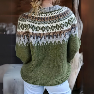 Mohair Yoke Sweater