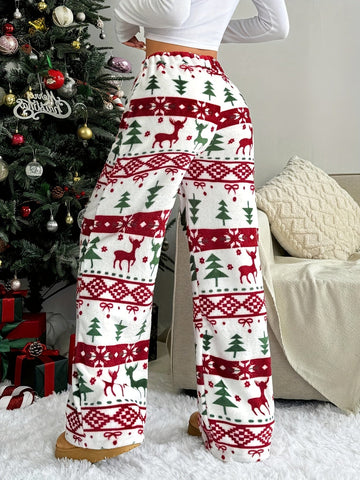 Fair Isle Print Lounge Pants