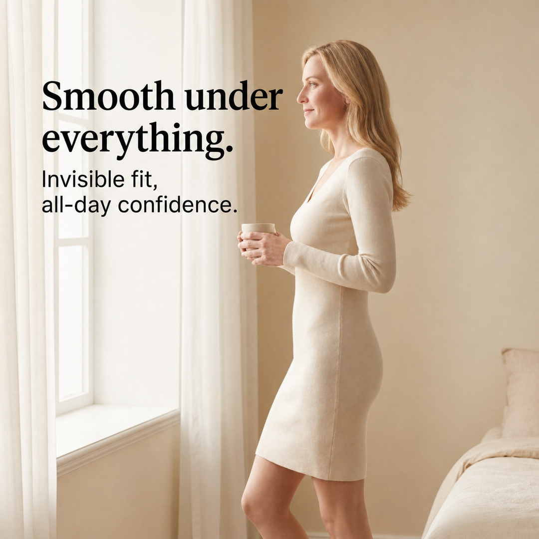 High-Waist Lace Smoothing Briefs