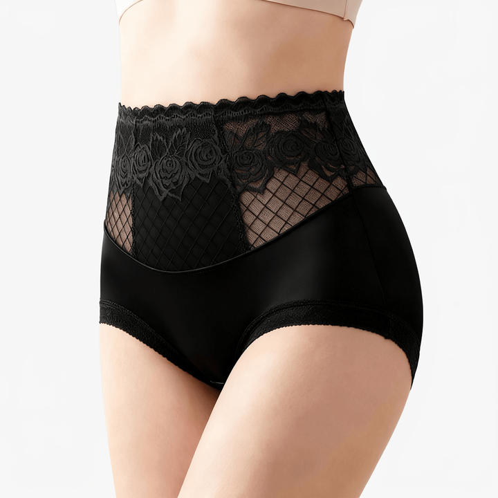 Quilted Lace Shaping Briefs