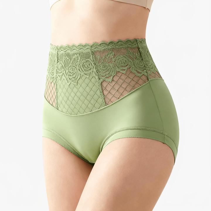 Quilted Lace Shaping Briefs