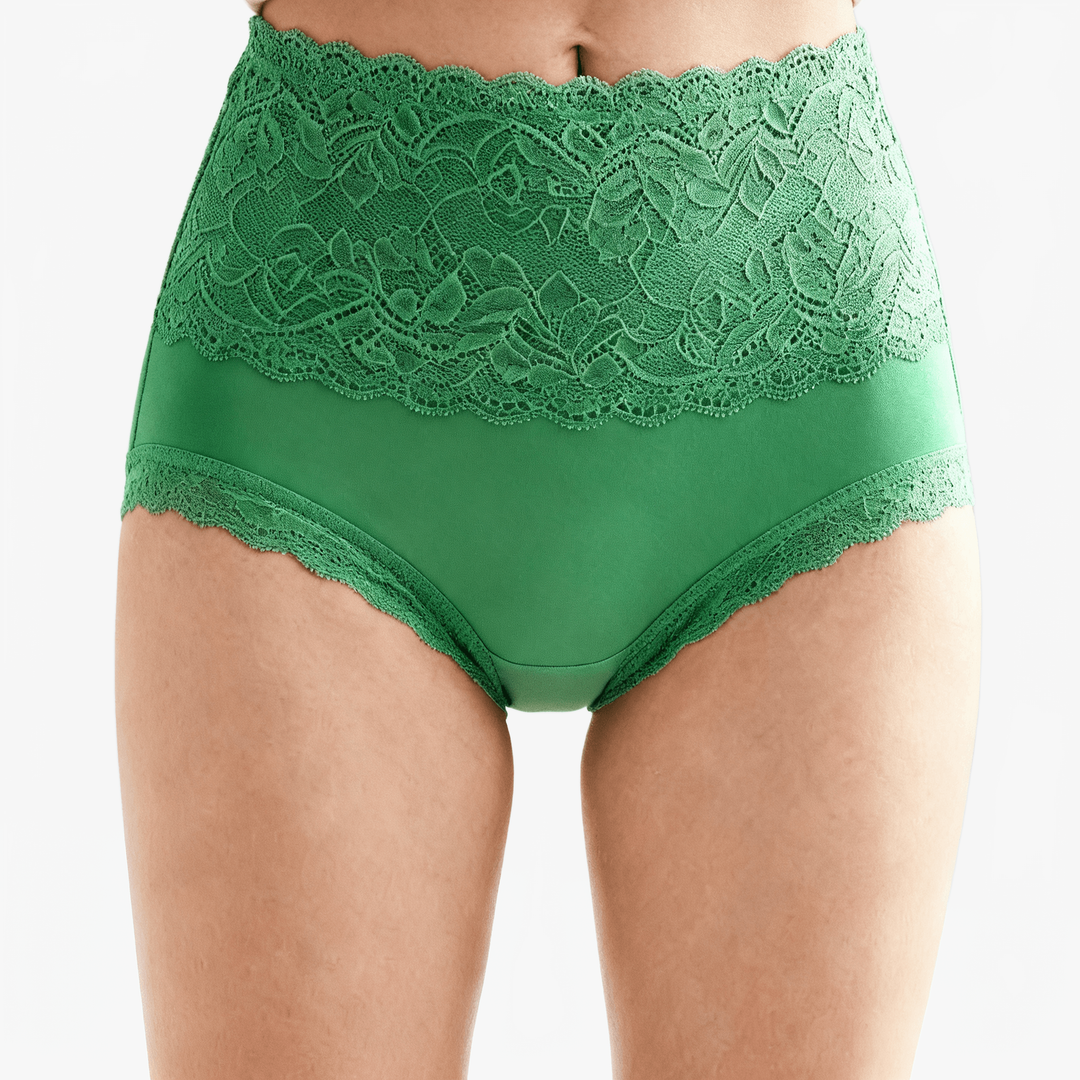 Cotton Lace-Band Briefs 3-Pack