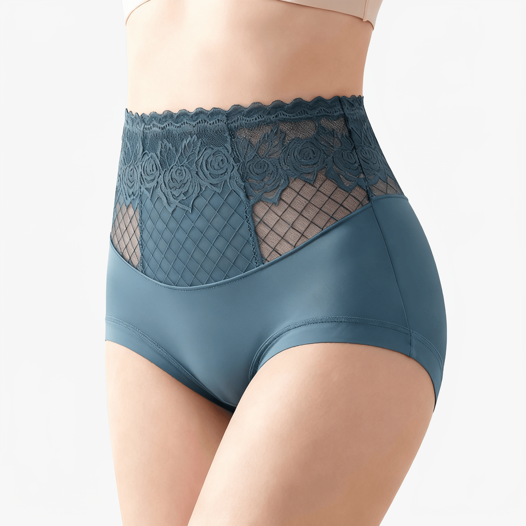 Quilted Lace Shaping Briefs
