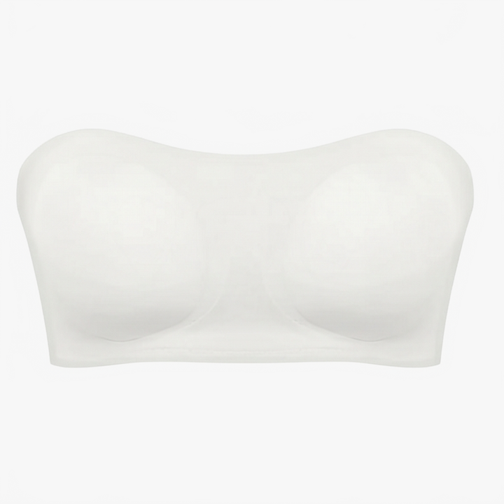 Crossover Back Strapless Bra