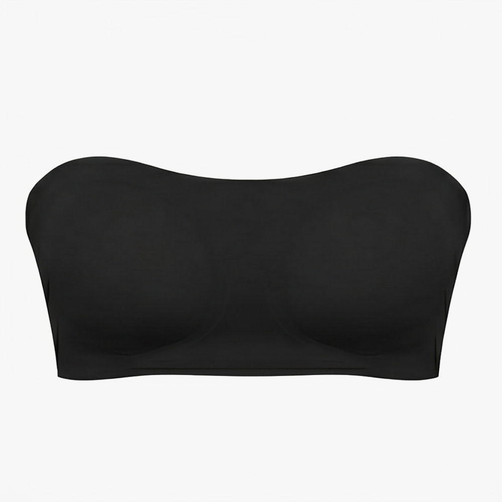 Crossover Back Strapless Bra