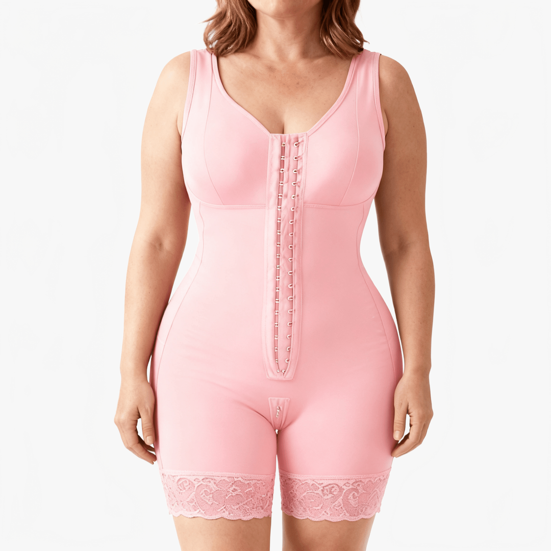Hook-Front Full-Body Shaper