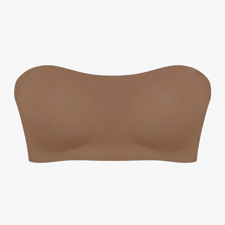 Crossover Back Strapless Bra