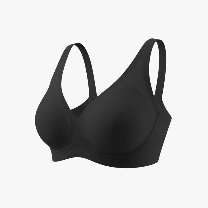 Semi-Fixed Cup Deep-V Bra