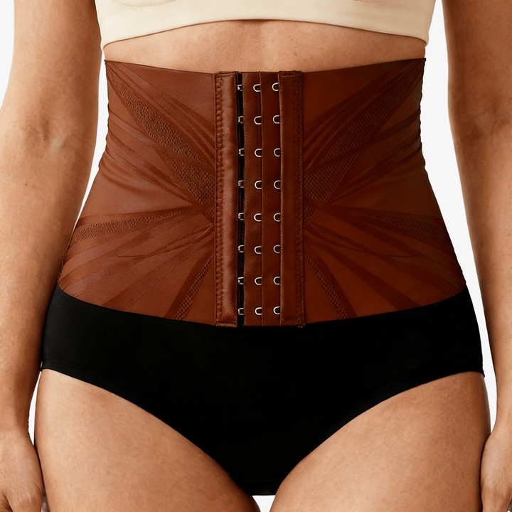 Hook-Front High-Waist Shaping Briefs