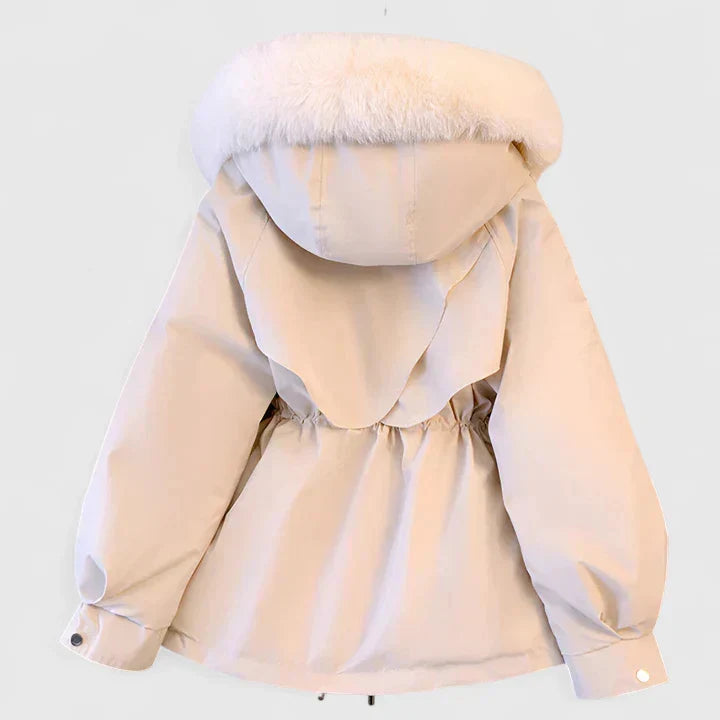 Pile Lined Hooded Parka | Valenira