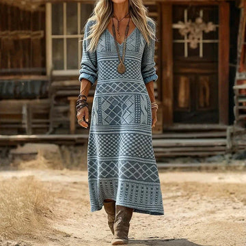 Printed Maxi Dress