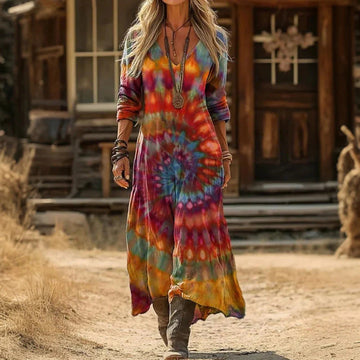 Printed Maxi Dress