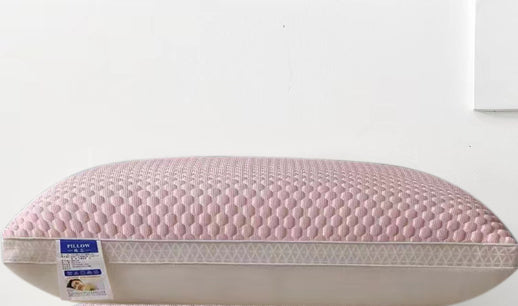 Quilted Knit Pillow in Pink | Valenira
