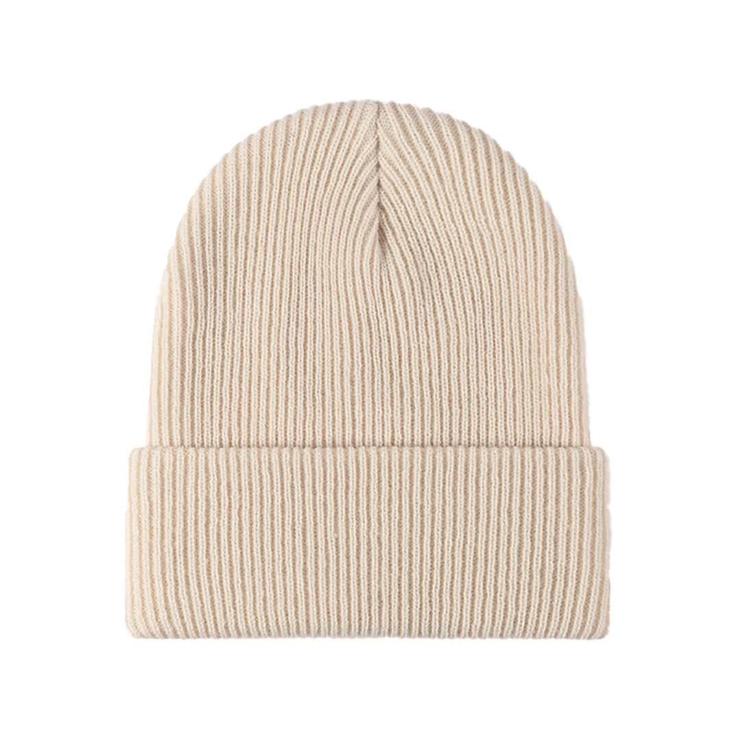 Ribbed Cuff Beanie | Valenira