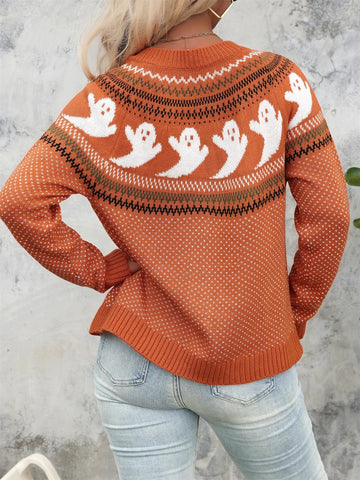 Ghost Yoke Button Cardigan