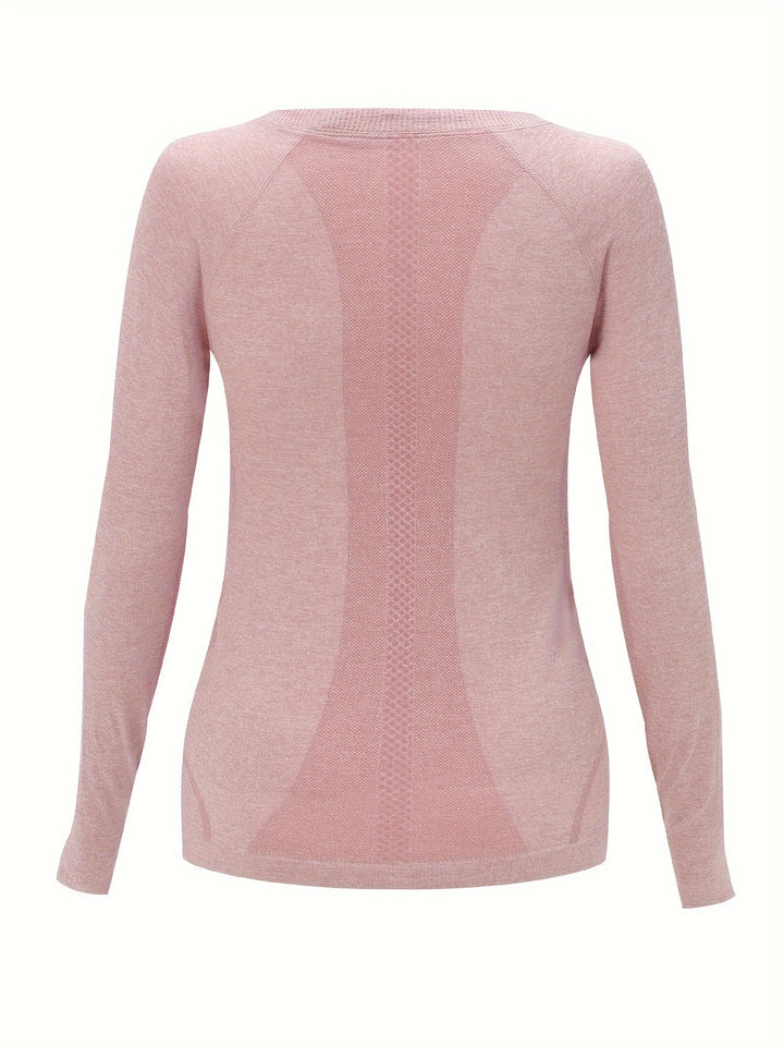 Seamless Knit Running Top | Valenira
