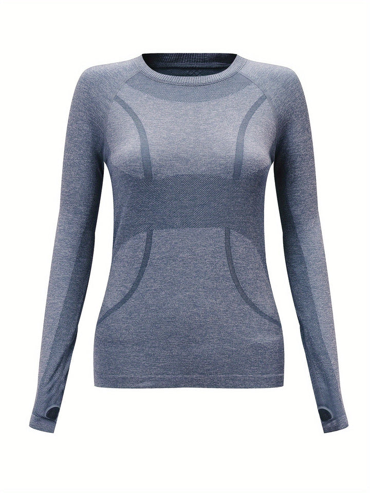 Seamless Knit Running Top | Valenira