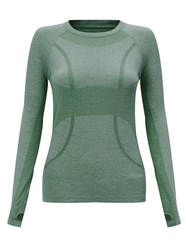 Seamless Knit Running Top | Valenira