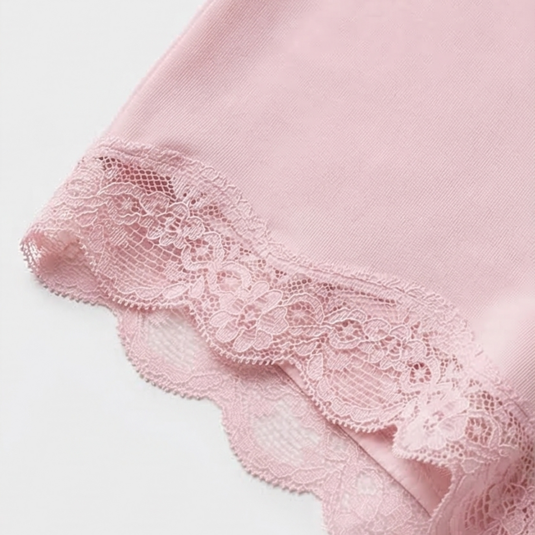 Seamless Lace Cami and Boxer Set