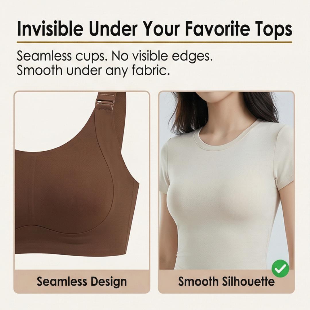 Seven-Level Adjustable Lift Bra
