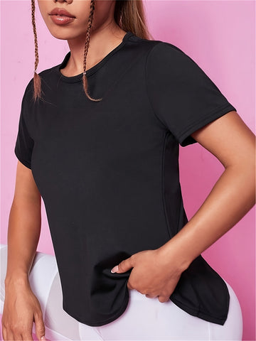 Split Back Sport Tee