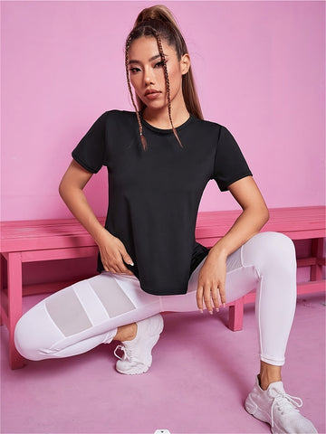 Split Back Sport Tee