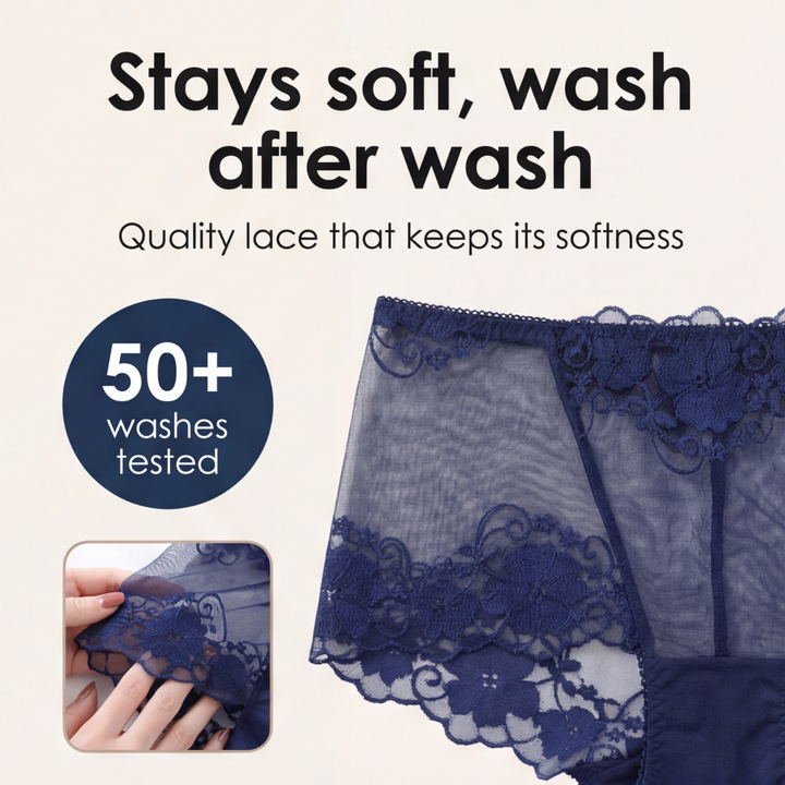 Stretch Lace Full-Coverage Briefs