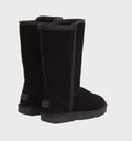 Tall Fleece Lined Boots in Black | Valenira