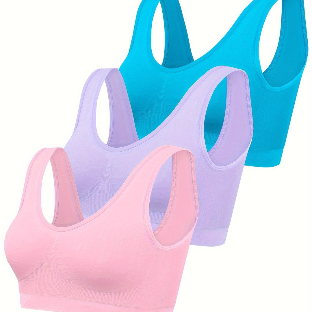 Three Pack Bralette Set | Valenira