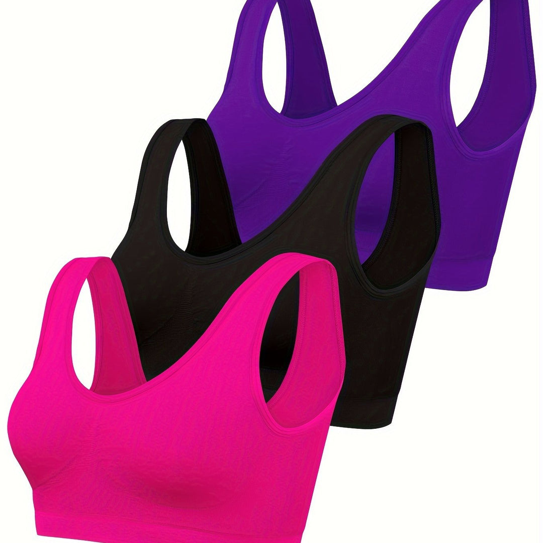 Three Pack Bralette Set | Valenira