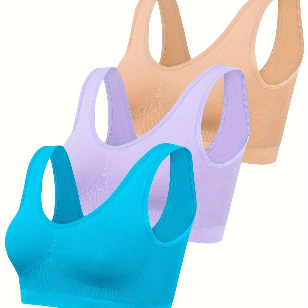 Three Pack Bralette Set | Valenira