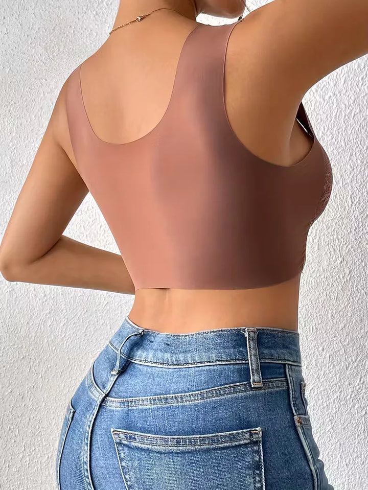 V Neck Lace Bralette | Valenira