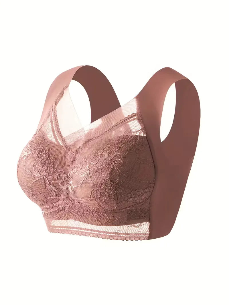 V Neck Lace Bralette | Valenira