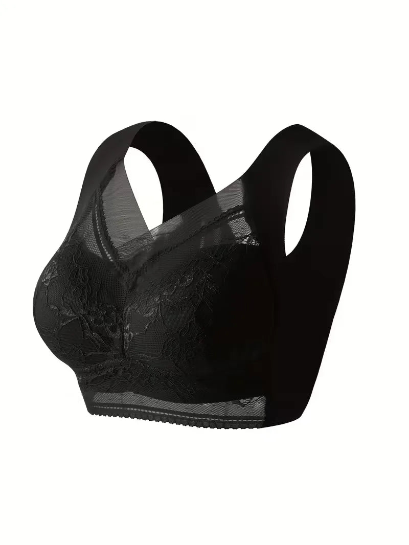 V Neck Lace Bralette | Valenira