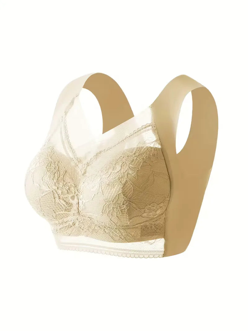 V Neck Lace Bralette | Valenira