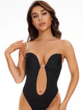 Woman wearing Backless Shapewear Bodysuit | Valenira