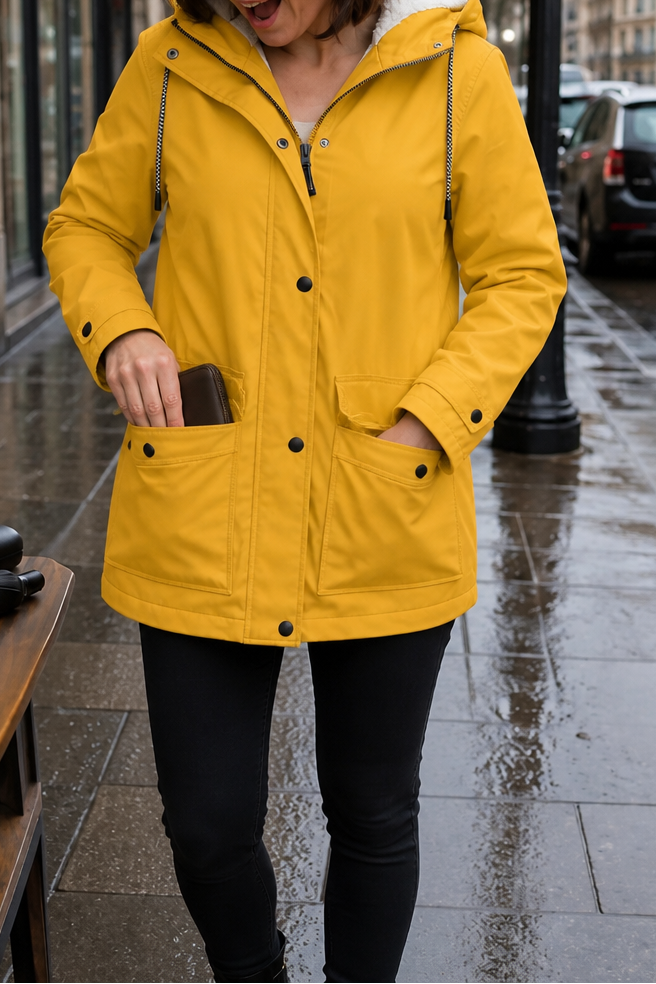 Sherpa Lined Waterproof Hooded Parka