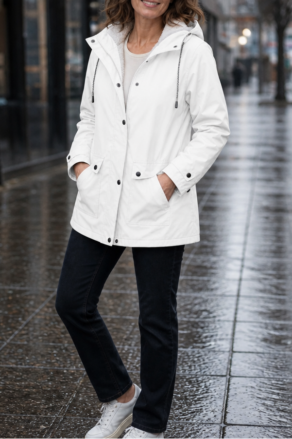 Sherpa Lined Waterproof Hooded Parka