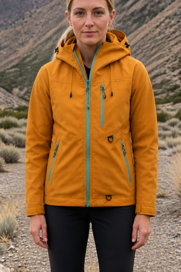 Hooded Waterproof Shell Jacket