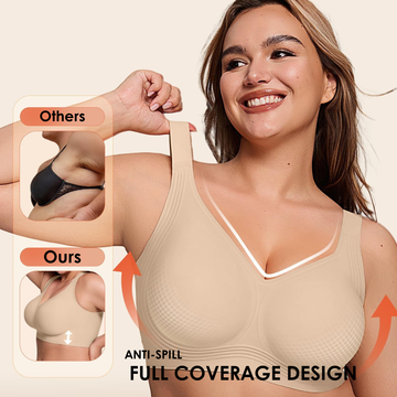 360° Jelly Strip Full-Coverage Bra