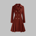 Double-Breasted Longline Coat