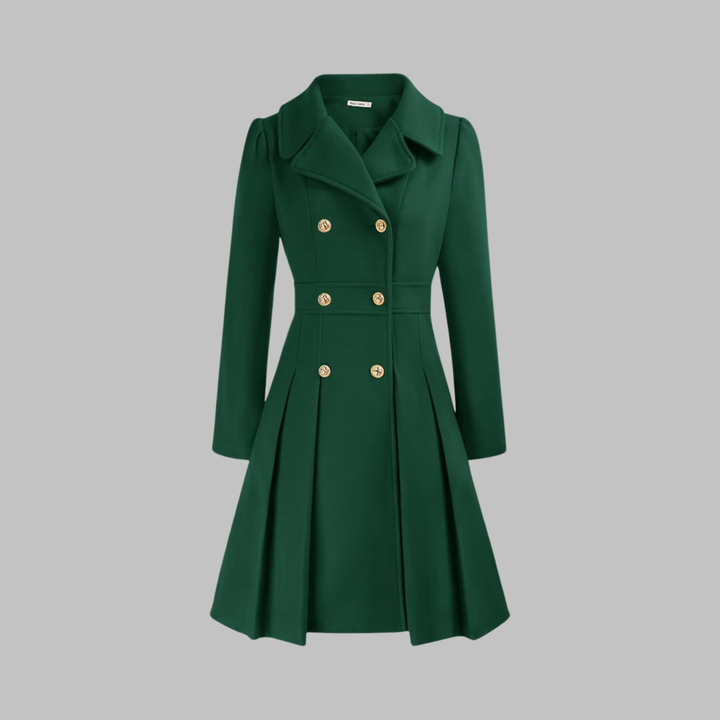 Double-Breasted Longline Coat