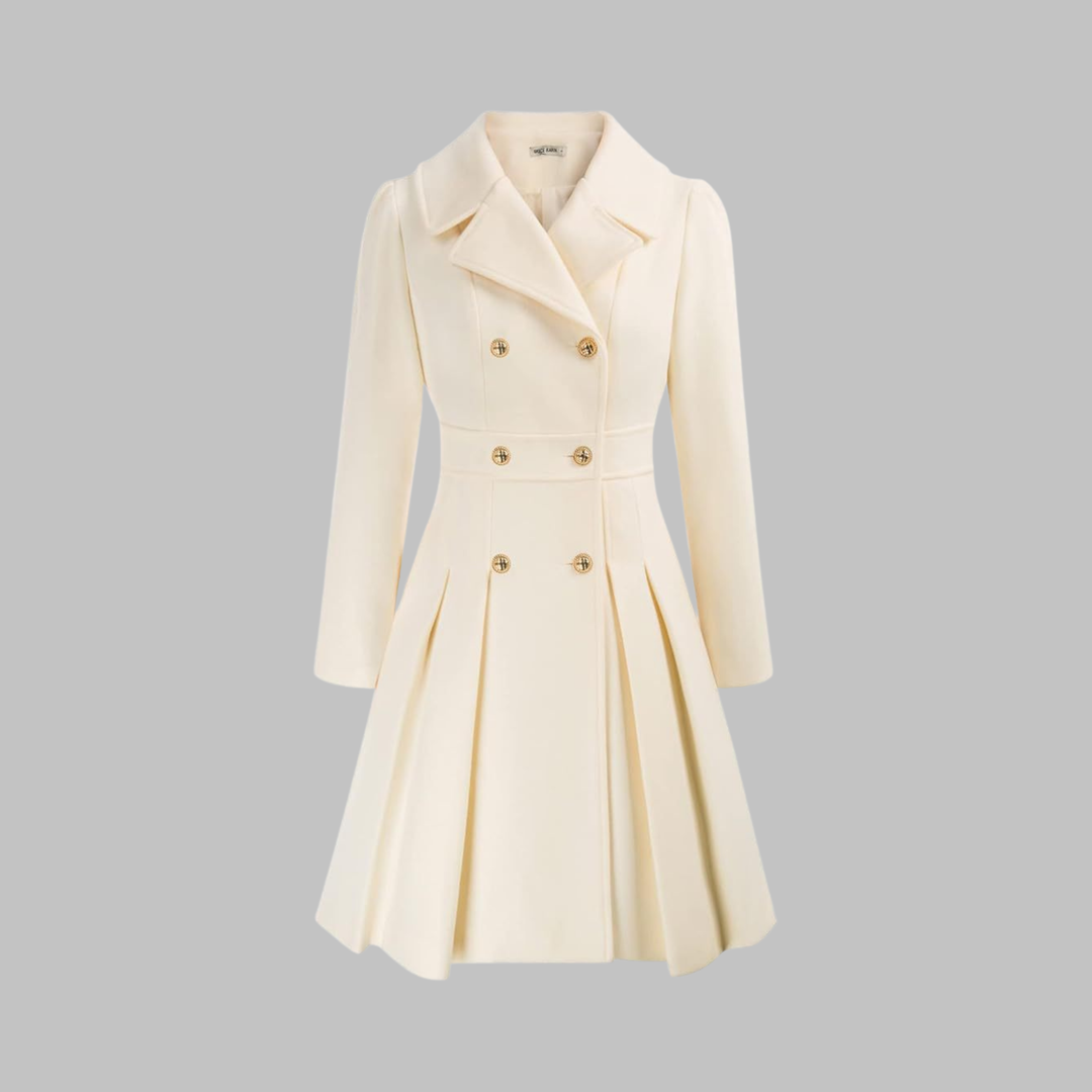 Double-Breasted Longline Coat