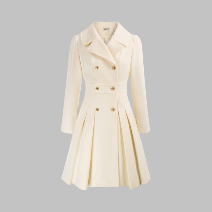 Double-Breasted Longline Coat