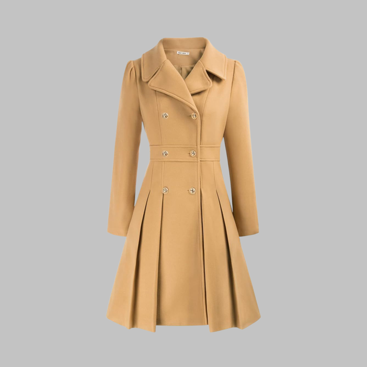 Double-Breasted Longline Coat