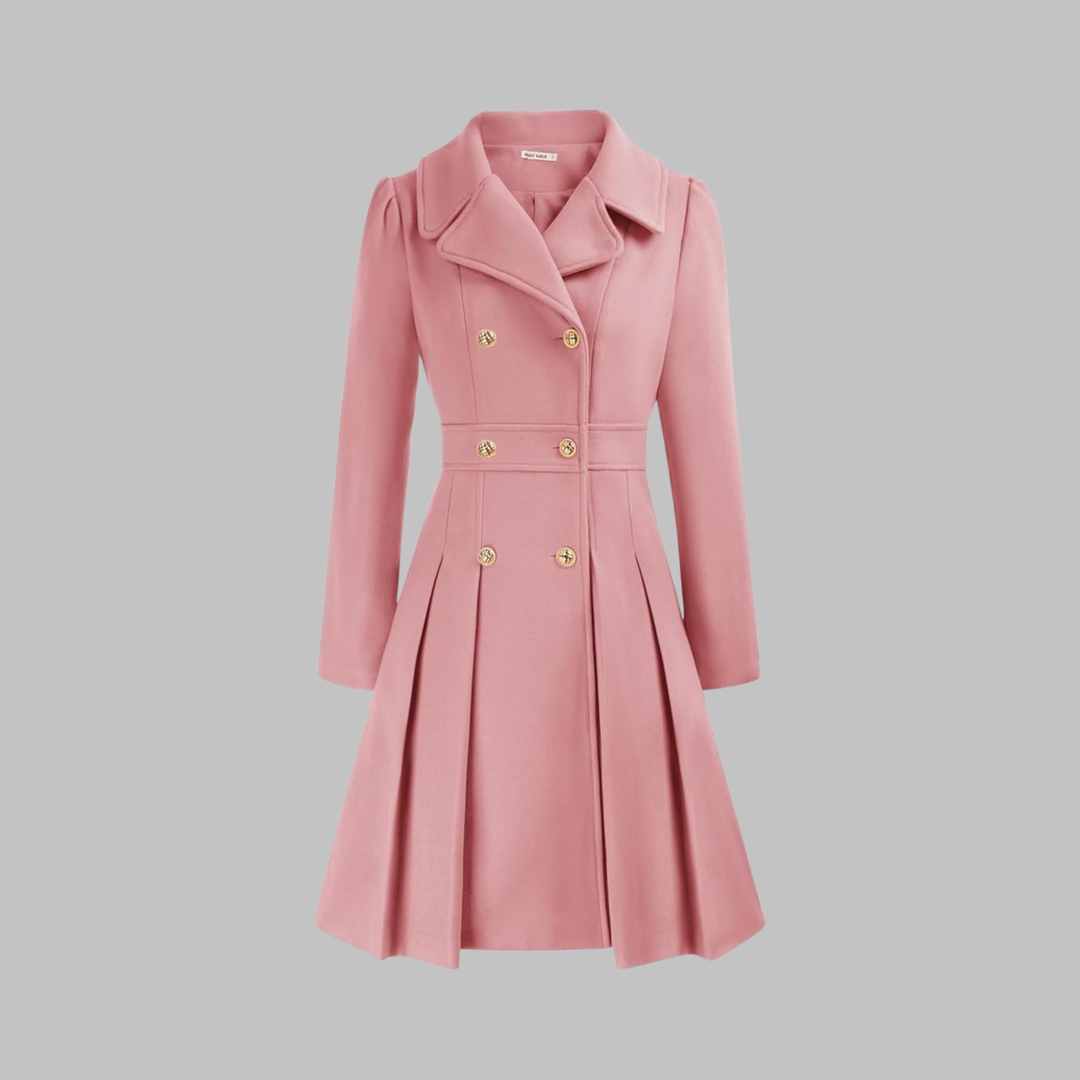 Double-Breasted Longline Coat