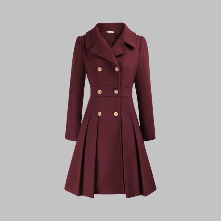 Double-Breasted Longline Coat
