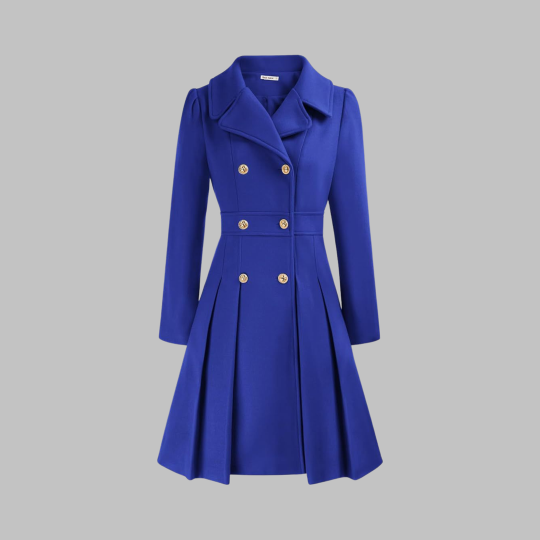 Double-Breasted Longline Coat