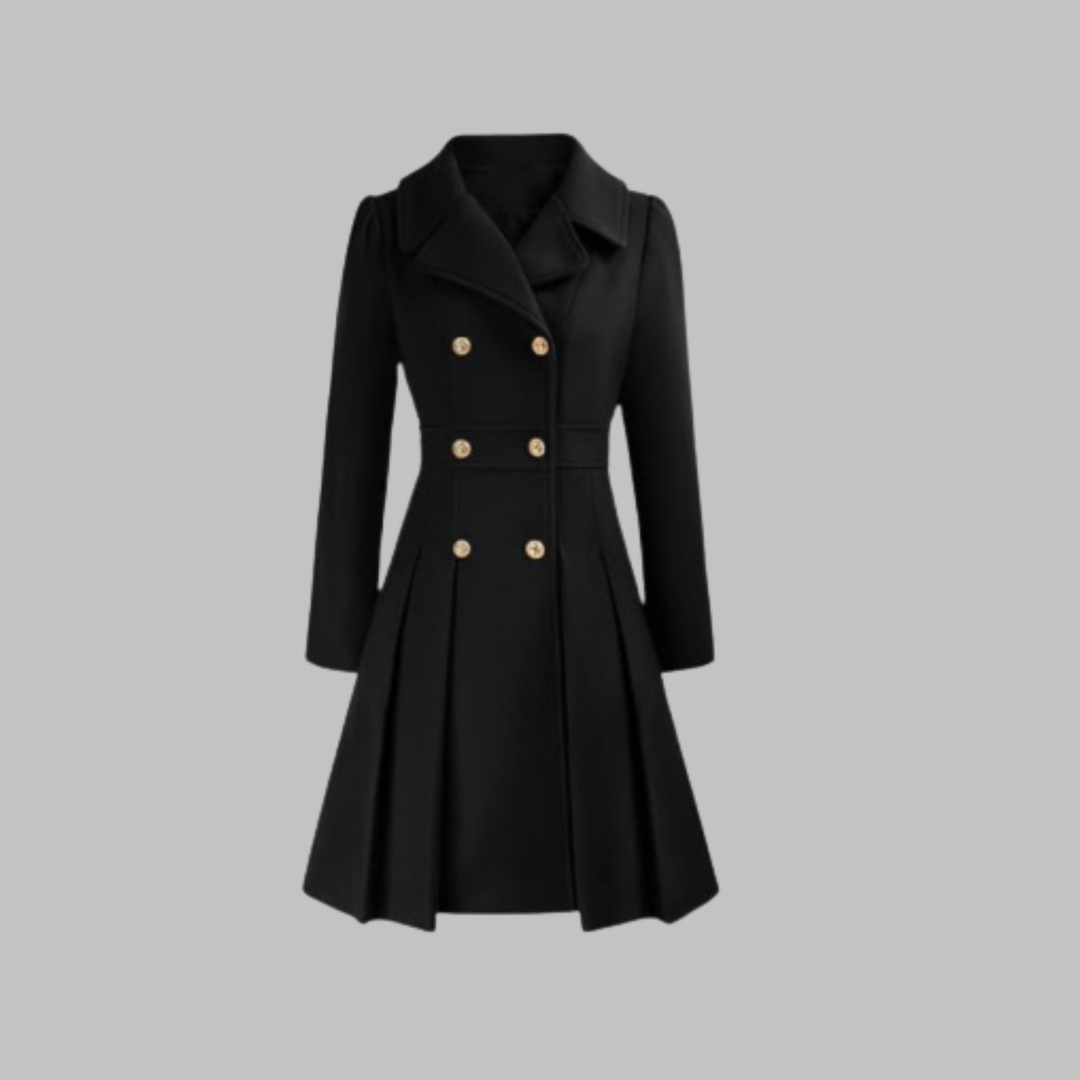 Double-Breasted Longline Coat