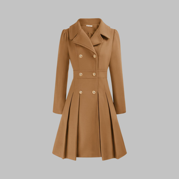 Double-Breasted Longline Coat